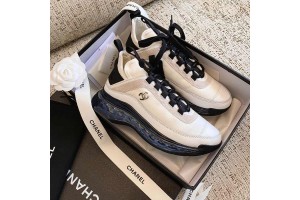 Chanel shoes white 02