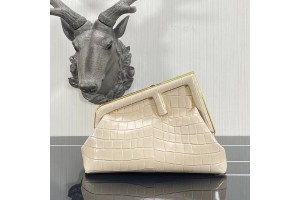 Kitlife Fendi First Small White Crocodile