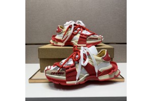 Dolce & Gabbana DG Mixed-material Space Sneakers Multicolor