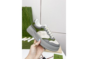 Gucci GG Supreme Sneaker Grey Green Best Quality