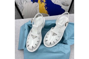 Prada white sandals
