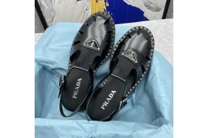 Prada black sandals