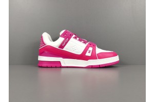 LV Trainer Sneaker Fuchsia