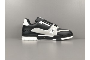 LV Trainer Sneaker Black Grey