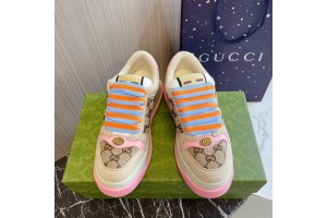 Gucci Screener Sneaker Pink GG Canvas ‎