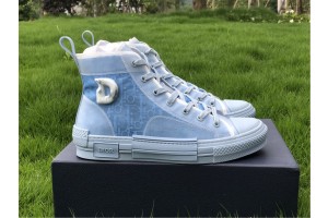 Dior B23 High Top Daniel Arsham Light Blue 