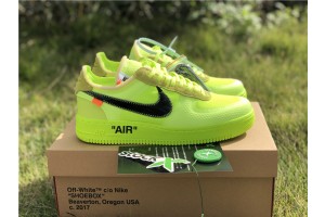 OFF-WHITE X Nike Air Force 1 Volt 