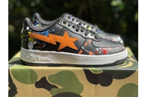 A Bathing Ape Bape Sta Paint Black