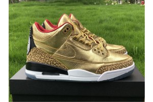 Jordan 3 JTH "Gold Oscars"