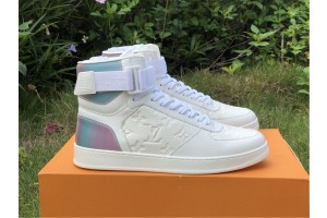 Louis Vuitton Trainer Sneaker Pelle S.Gomma White MS1129