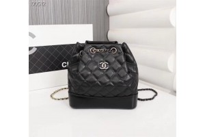 Chanel Gabrielle Backpacks (CH095-Black-Red)