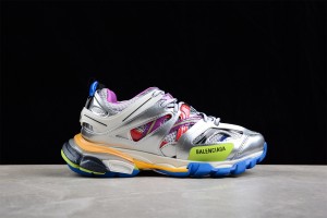 Balenciaga Track Low Top Sneakers In Multicolor