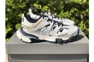 Balenciaga Track White Black  Faded Sneaker