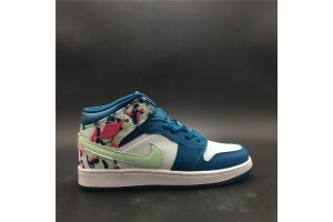 Jordan 1 Mid Paint Stroke (GS)