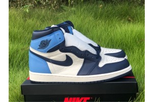 Jordan 1 Retro High Obsidian UNC