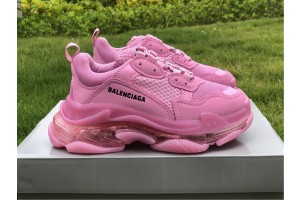 Balenciaga Wmns Triple S 'Clear Sole - Pink'