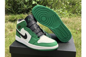 Jordan 1 Mid Pine Green