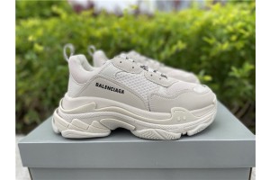 Balenciaga Beige Triple S Sneaker 