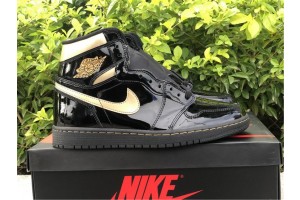 Jordan 1 Retro High Black Metallic Gold (2020)