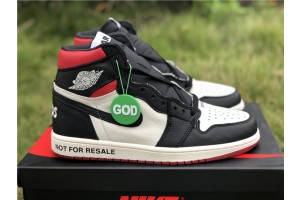 Jordan 1 Retro High 'Not for Resale' Varsity Red