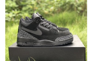 Jordan 3 Oregon Black Dark Grey  