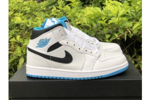 Jordan 1 Mid Laser Blue