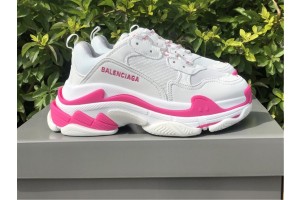 Balenciaga Triple S White/Pink Sneaker 