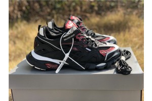 Balenciaga Track.2 Sneaker Black/Burgundy