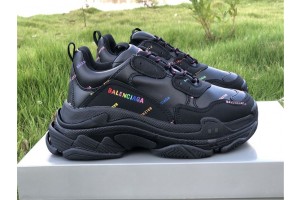 Balenciaga Triple S Letter Colorful Sneaker
