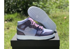 Jordan 1 Mid Monsoon Blue (GS)