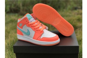 Air Jordan 1 Mid Crimson Pulse (GS)