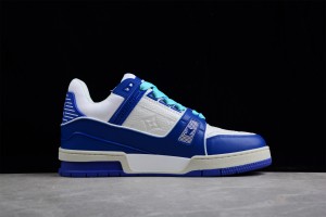 LV Trainer Low Blue Navy