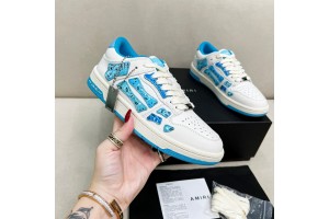 Amiri Skel Low Top Sneakers - Blue - White ASNK-015
