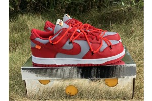 Off-White x Dunk Low 'University Red' 
