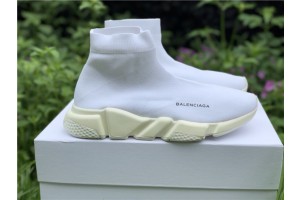  Balenciaga Speed Trainer Triple White 