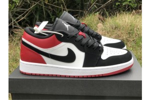 Jordan 1 Low Black Toe