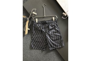 Fendi silk smooth double mercerized waterproof shorts