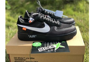 OFF-WHITE X Nike Air Force 1 Black 