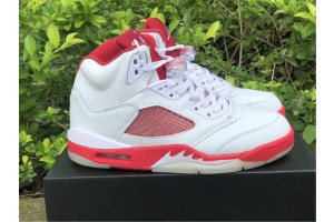 Jordan 5 Retro White Pink Red (GS) 440892-106