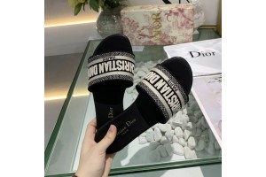 Dior Dway Slide Sandal Black (DR-SH-B01)