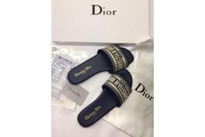 Dior Dway Slide Sandal Blue (DR-SH-B02)