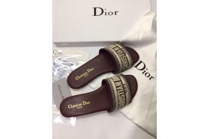 Dior Dway Slide Sandal Red (DR-SH-B03)