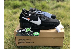 Off-White X Nike Air Max 90 Black 