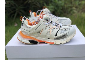 Balenciaga Track White & Orange Sneaker 