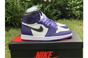 Jordan 1 Retro High Court Purple White