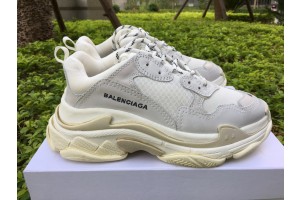 Balenciaga Triple S White Sneaker 