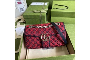 Gucci GG Marmont Multicolor Small Shoulder Bag 443497