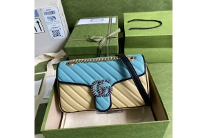Gucci Online Exclusive GG Marmont Small Bag 443497