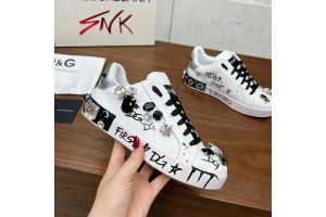 DOLCE & GABBANA CALFSKIN LOGO 