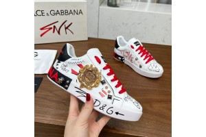 DOLCE & GABBANA CALFSKIN LOGO 